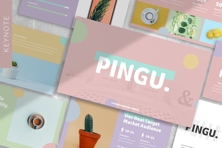 Pingu - Brandbook Keynote Template