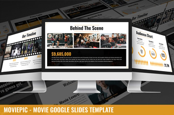Moviepic - Movie Google Slides Template