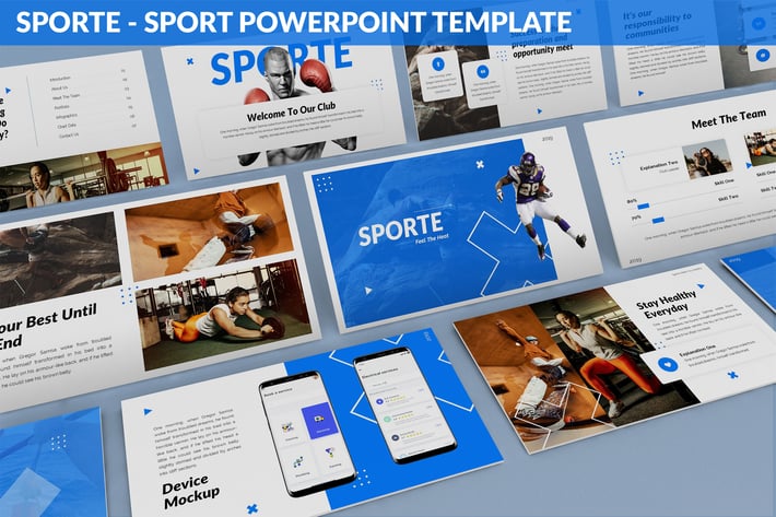 Sporte - Sport Powerpoint Template