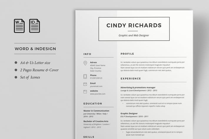 Resume Cindy