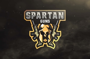 Spartan Guns Sport and Esports Logos