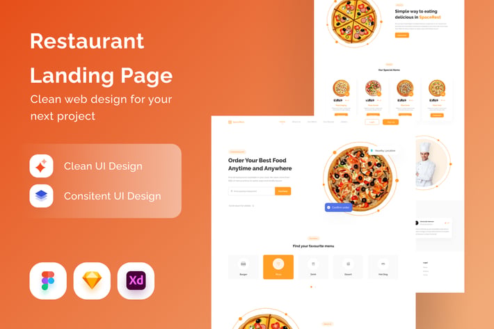 Restaurant Landing Page