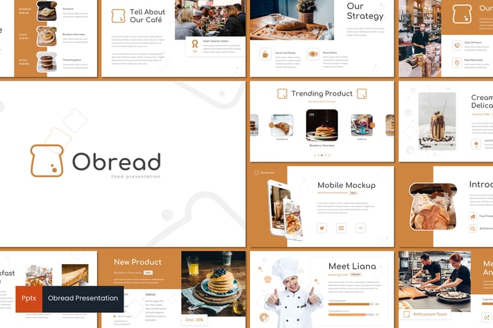 Obread - Powerpoint Template