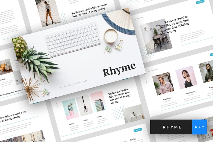 Rhyme - Creative Keynote Template