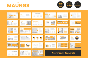 The Maungs - Simple Presentation Template