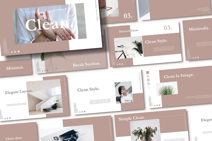 CLEAN - Powerpoint Template