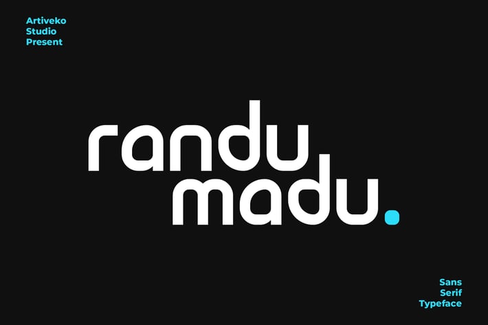 Randu Madu Logo Font