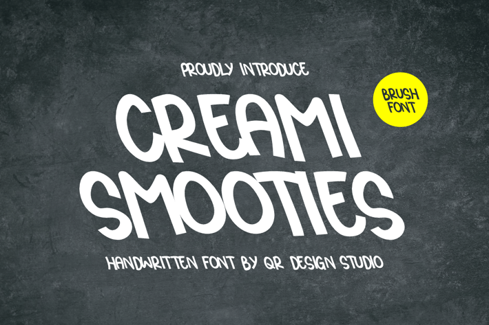 Creami Smooties Font