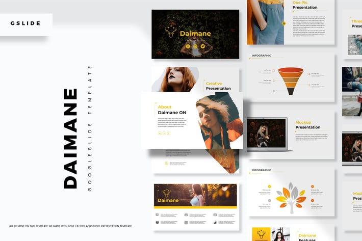 Daimane - Google Slide Template