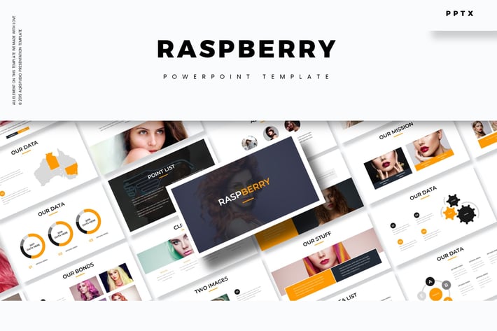 Raspberry - Powerpoint Template