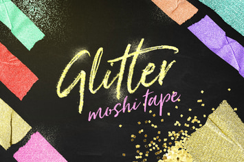 Glitter Moshi Tape Objects