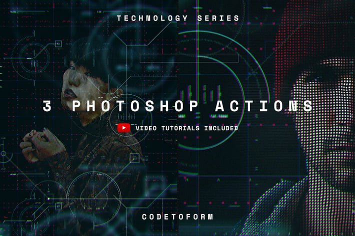 Technology Series Photoshop Actions