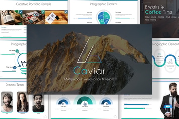 Caviar - Keynote Template