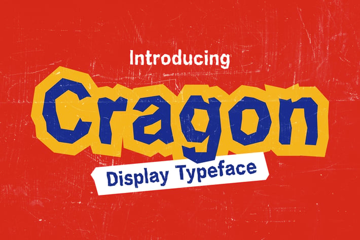 Cragon Display Typeface - ZD