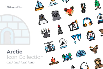 Arctic Filled Icon
