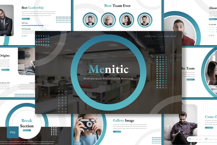 Menitic - Business Keynote Template