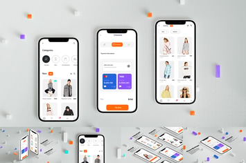 White Smartphone Mockups