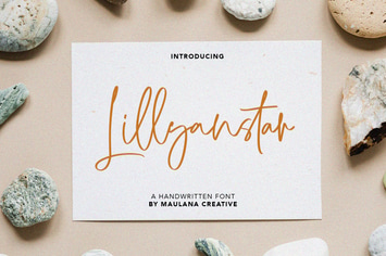 Lillyanstar Handwritten Font