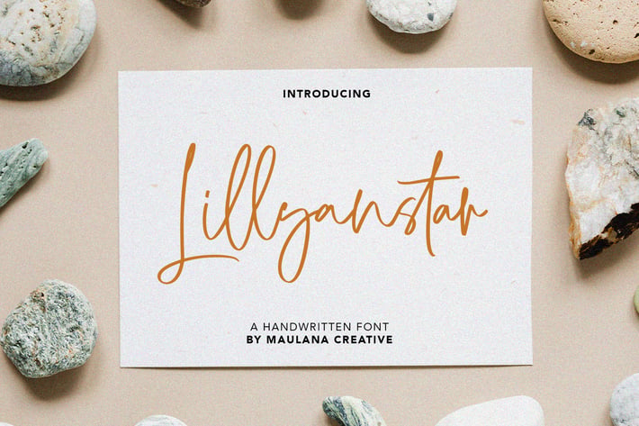Lillyanstar Handwritten Font