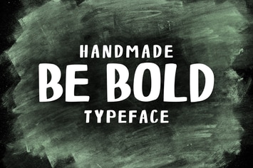 BeBold- Handmade Font