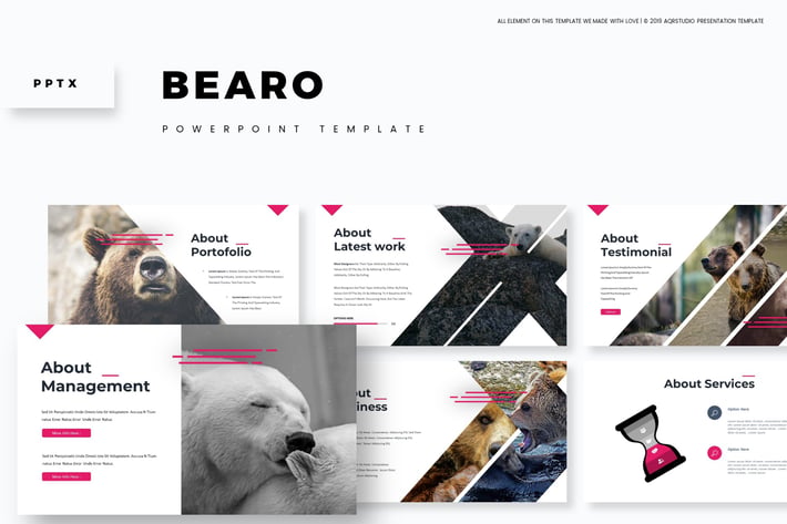 Bearo - Powerpoint Template
