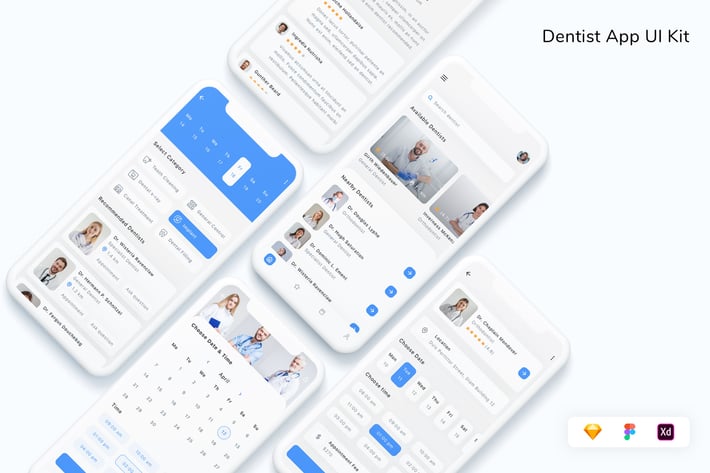 Dentist App UI Kit