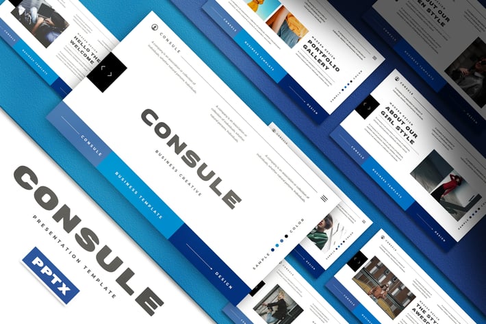 Consule - Business Presentation Keynote Template