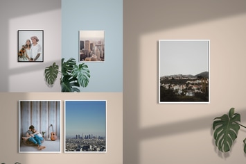 Minimalist Frame Mockup Pack 1