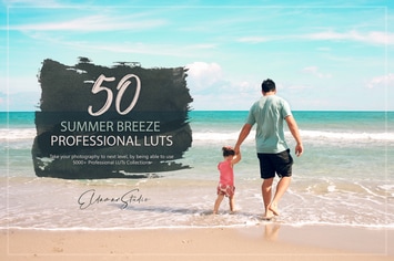50 Summer Breeze LUTs Pack