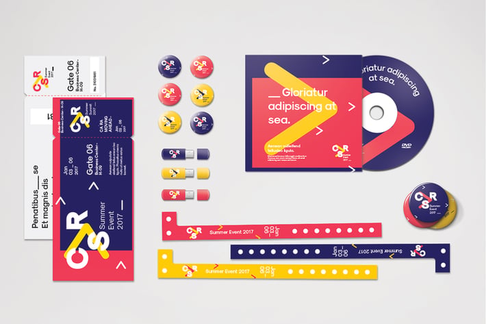 A multipurpose event branding template