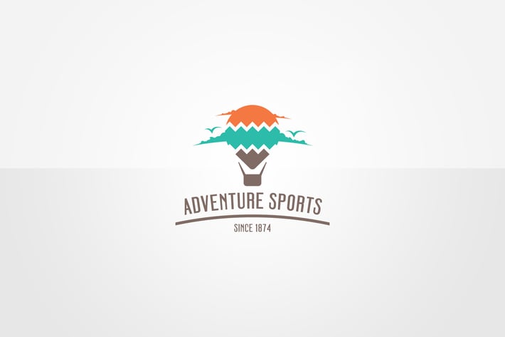Balloon Logo Template