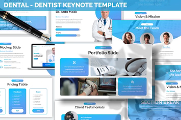 Dental - Dentist Keynote Template