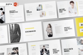 BENCHMARKING - Multipurpose Powerpoint V192