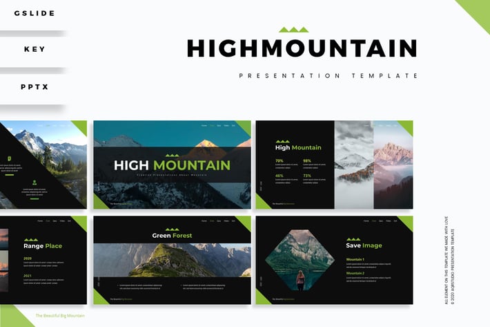 High Mountain - Presentation Template