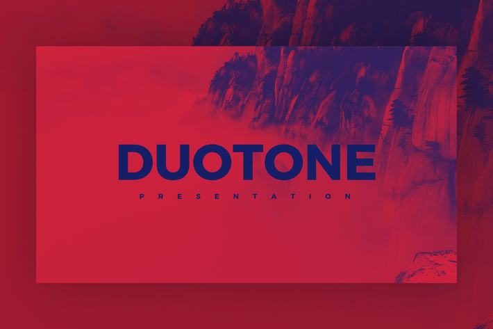 Duotone - Powerpoint Template
