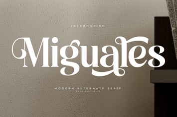 Miguales Modern Alternate Serif