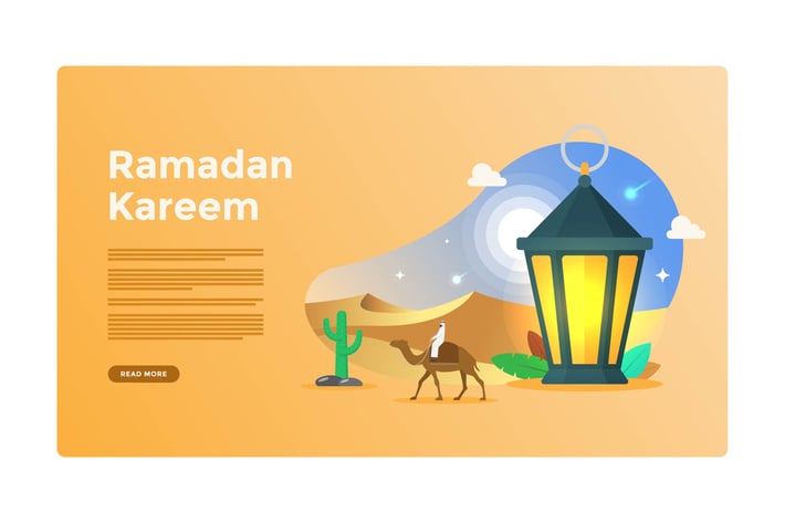 Ramadan Kareem Illustration