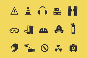 15 Health and Safety Icons