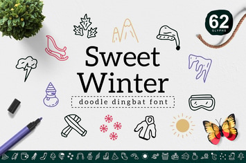 Sweet Winter Dingbat