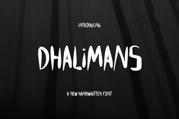 Dhalimans Font