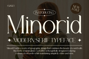 Minorid - A Modern Serif Font