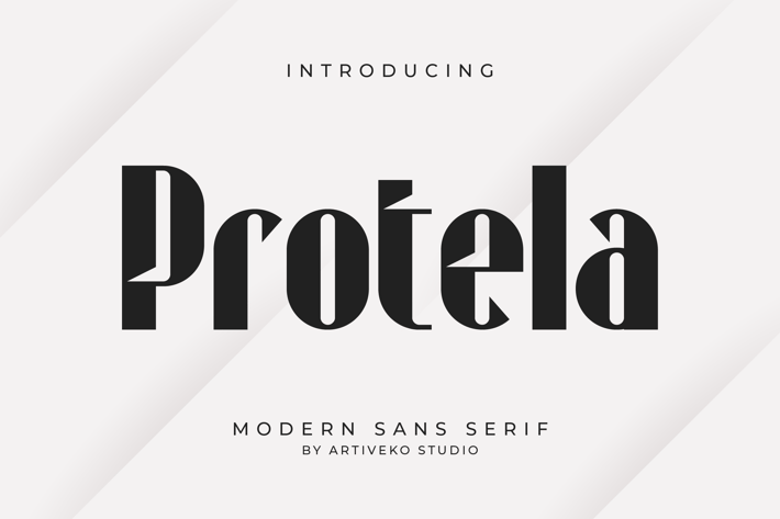 Protela Condensed Sans