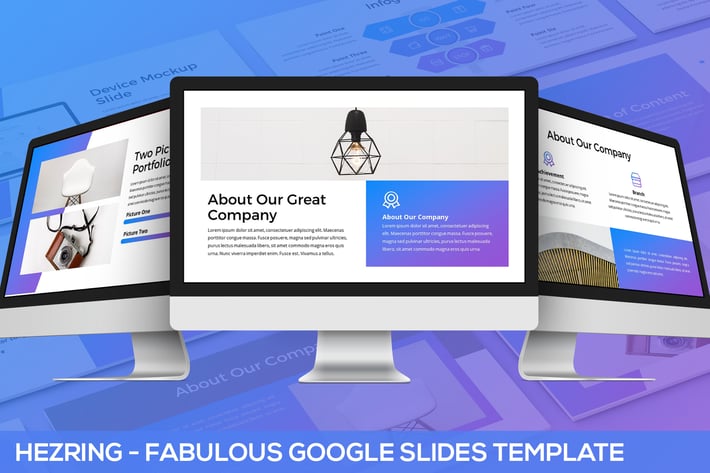 Hezring - Fabulous Google Slides Template