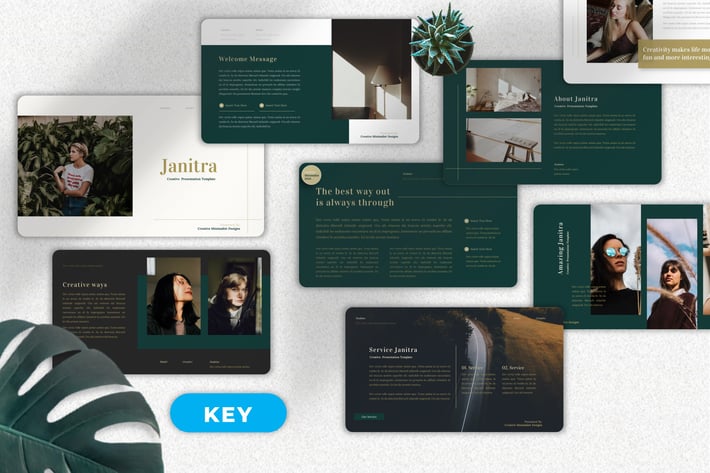 Janitra - Creative Keynote Templates