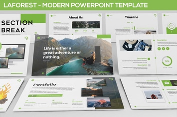 Laforest - Modern Powerpoint Template