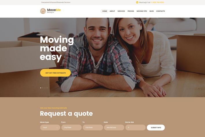  MoveMe | Moving & Storage Relocation Company WP