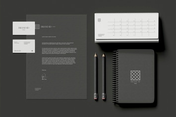  Stationery Set Mockup