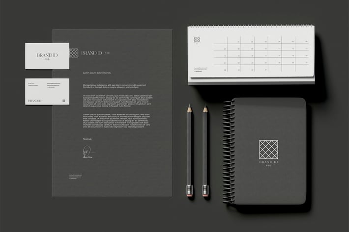  Stationery Set Mockup