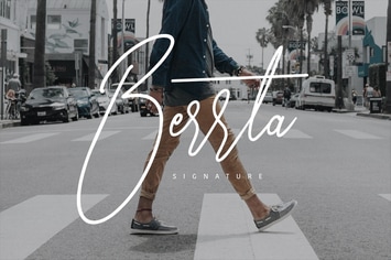 Berrta Signature Typeface