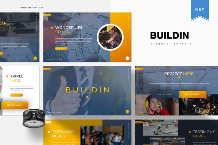 Buildin | Keynote Template